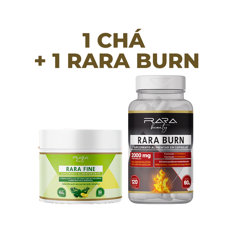 Kit 1 Rara Fine + 1 Rara Burn